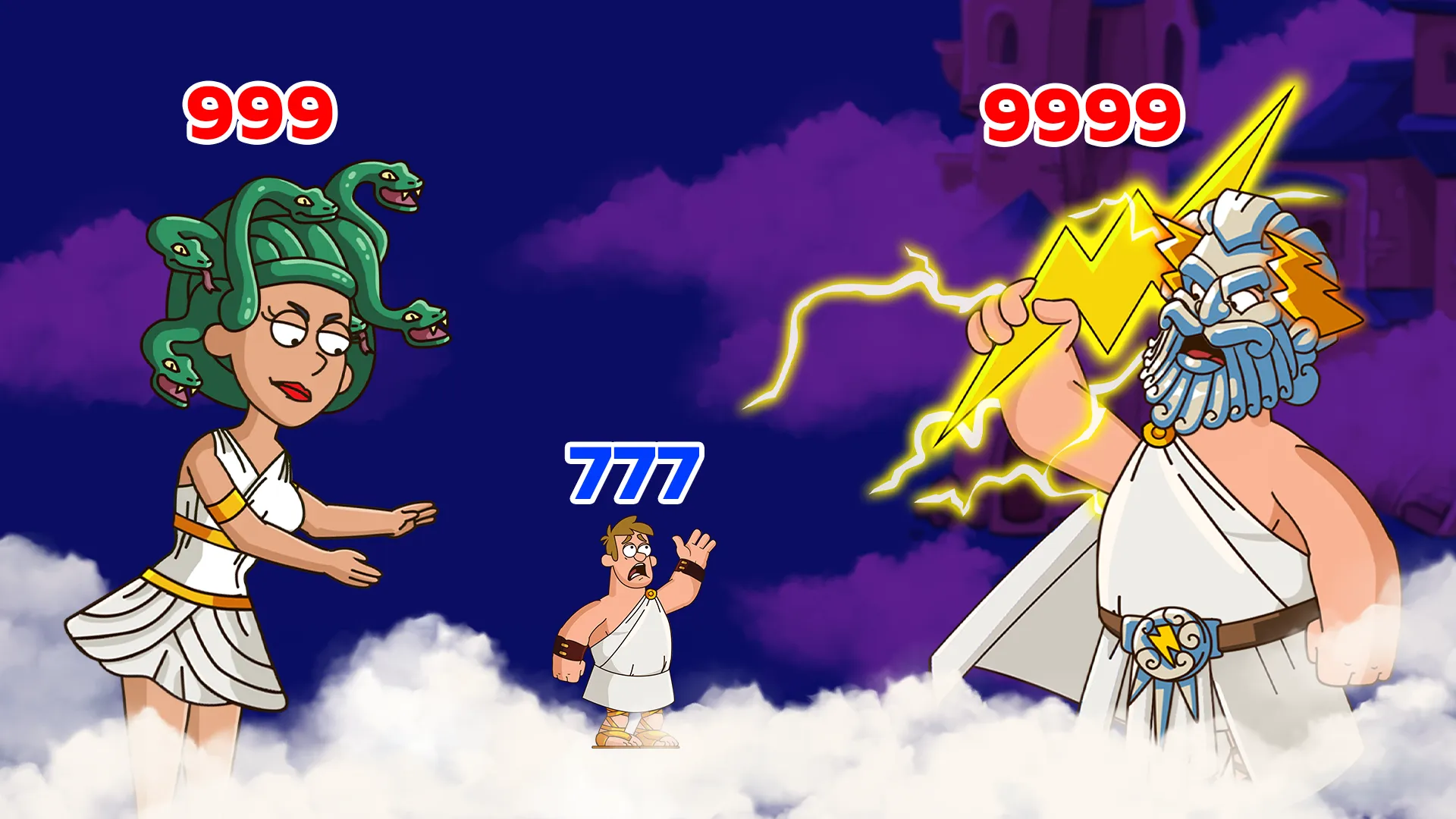 Hustle Castle: Замок и рыцари v1.145.0 APK Мод (Меню, Режим бога, Скорость) Screenshot 3