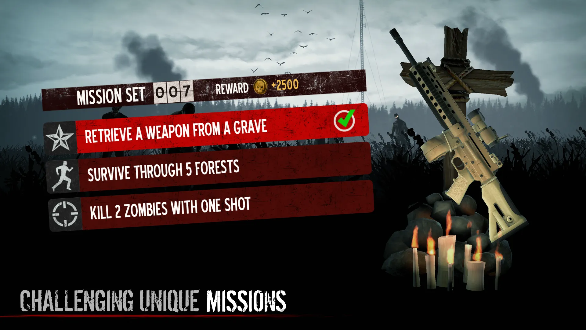 Зомби в тумане [Into the Dead] v2.9.4 APK Мод (Много денег) Screenshot 4
