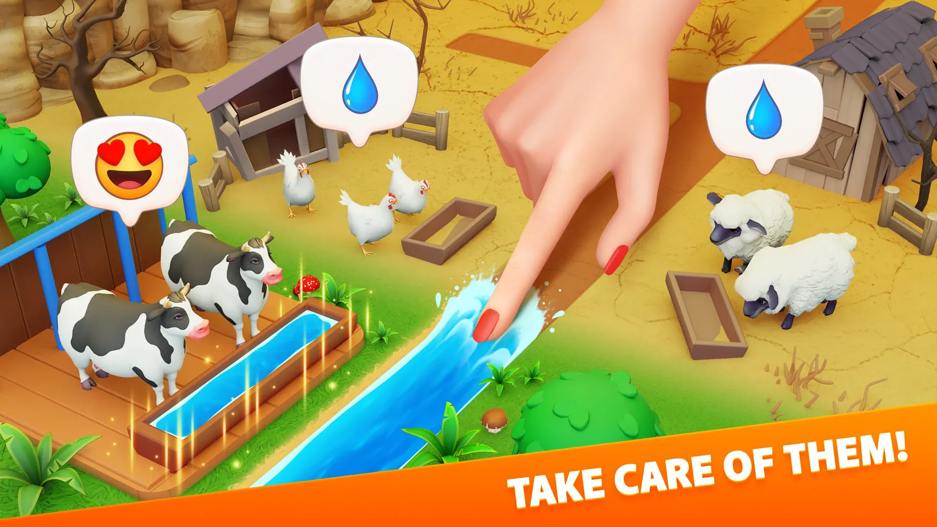 Клондайк: Симулятор Фермы v2.146.1 APK Screenshot 1