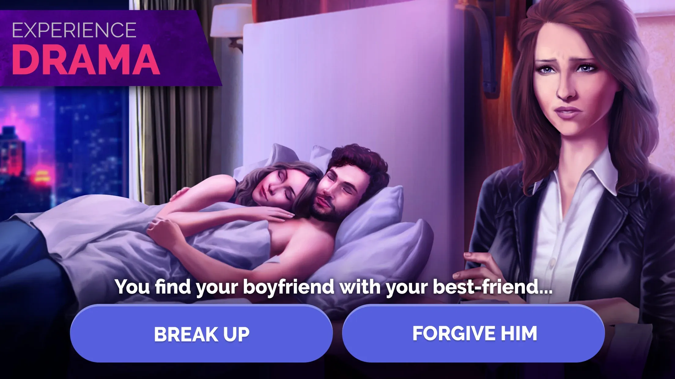 Linda Brown: Interactive Story v4.0.24 APK Мод (Бесплатные премиум варианты) Screenshot 2