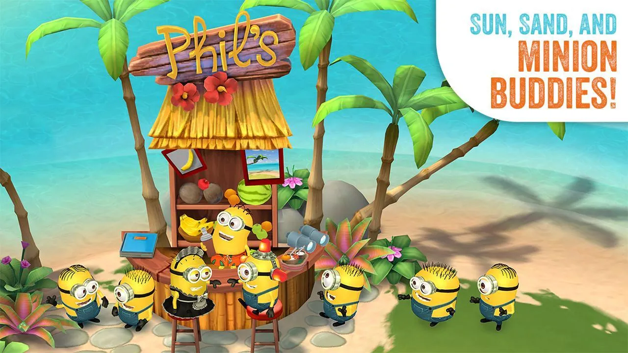 Миньоны: райский уголок v11.0.3403 APK Мод (Много денег) Screenshot 3