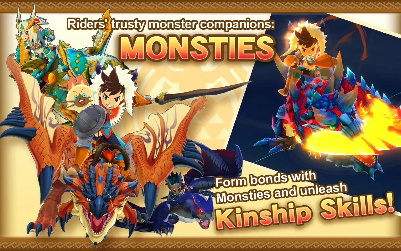 Monster Hunter Stories v1.0.6 APK Мод (Много денег) Screenshot 3