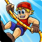 Скачать Radical Rappelling [мод: много денег] на Андроид