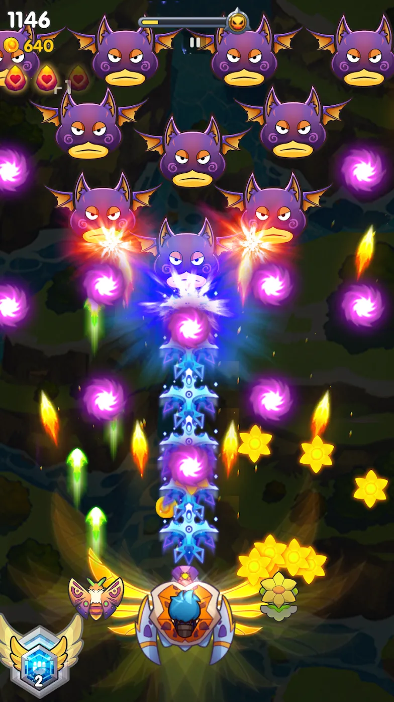 Sky Champ: Space Shooter [мод: меню] Screenshot 3