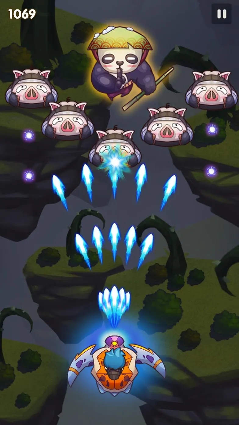 Sky Champ: Space Shooter [мод: меню] Screenshot 4