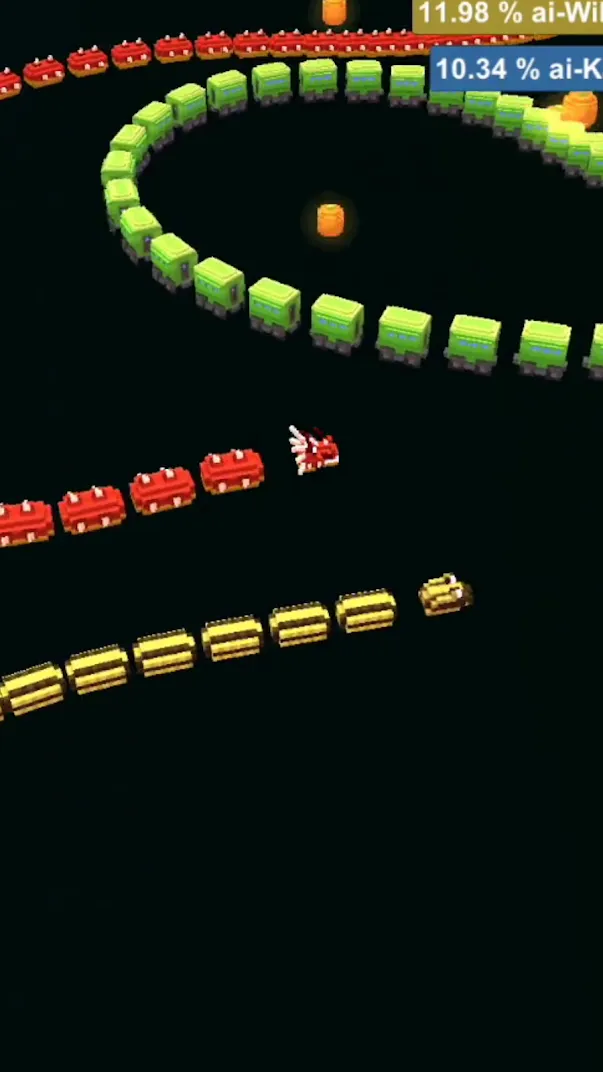 Snaker.io [мод: бесплатные покупки] Screenshot 2