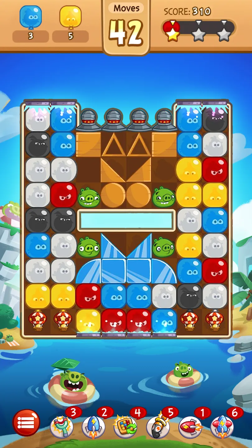 Angry Birds Blast v2.8.4 APK Мод (Много ходов) Screenshot 1