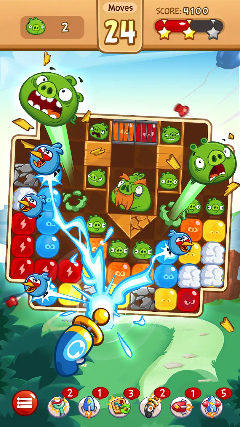 Angry Birds Blast v2.8.4 APK Мод (Много ходов) Screenshot 4