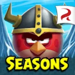 Скачать Angry Birds Seasons [мод: много бонусов] на Андроид
