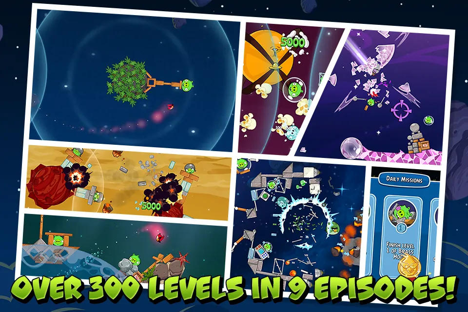 Angry Birds Space HD [мод: много бонусов] Screenshot 5