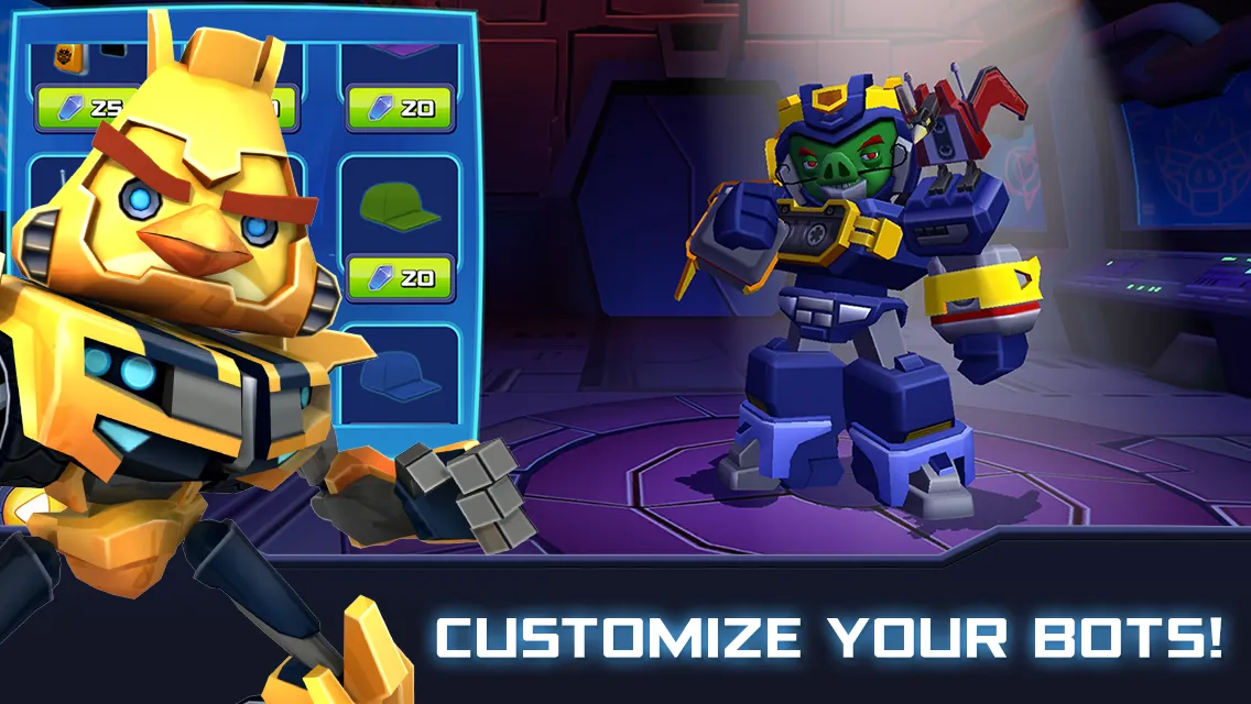 Angry Birds Transformers v2.39.0 APK Мод (Много денег) Screenshot 2