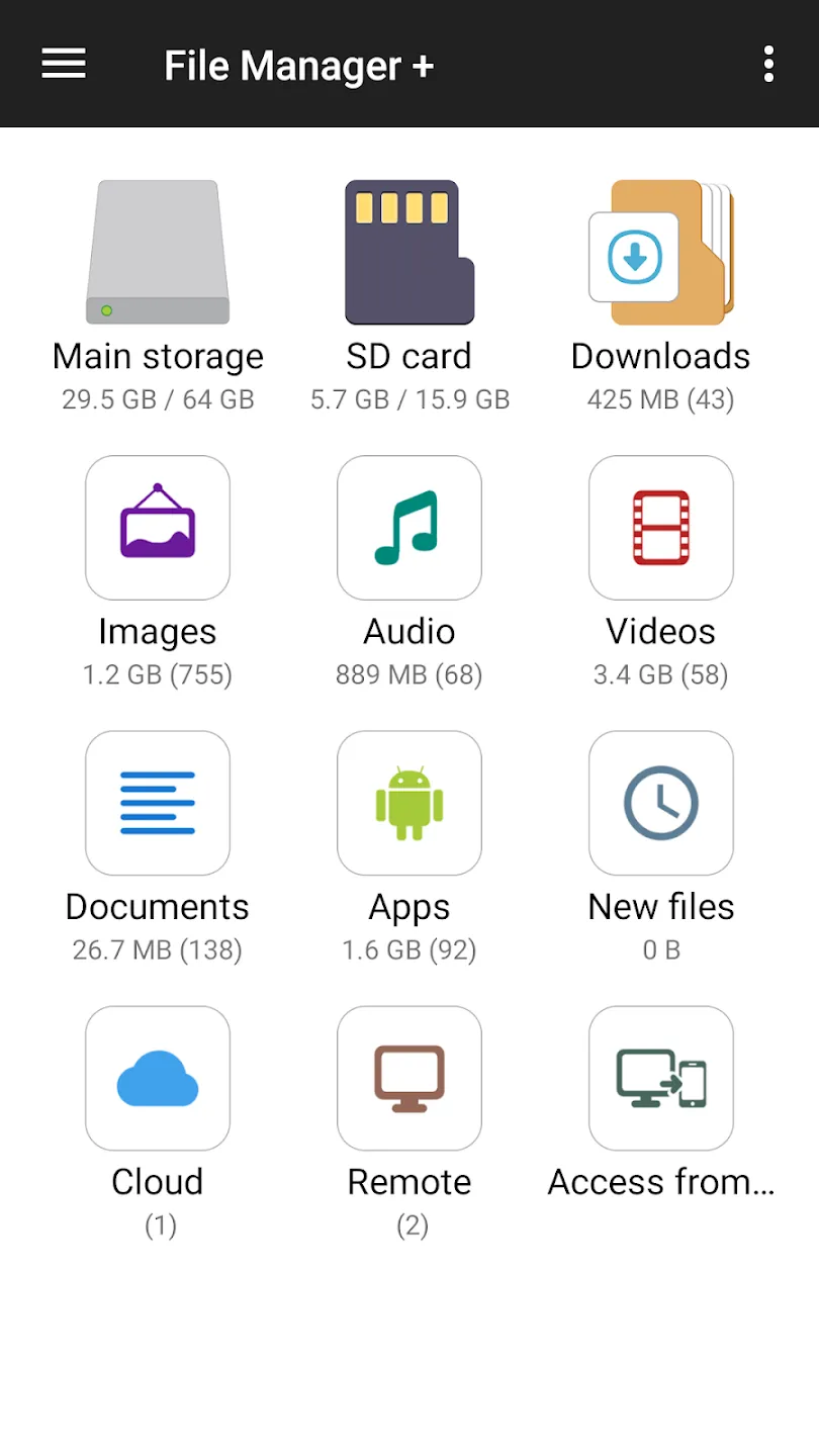 Файловый менеджер v3.7.4 APK Мод (Всё открыто, Premium) Screenshot 1