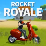 Скачать Rocket Royale [мод: много денег] на Андроид