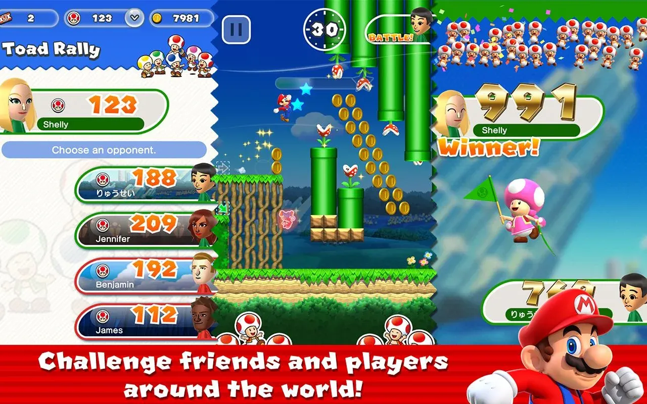 Super Mario Run v3.4.0 APK Мод (Всё открыто) Screenshot 4