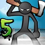 Скачать Anger of Stick 5: Zombie Мод (Много денег) на Андроид