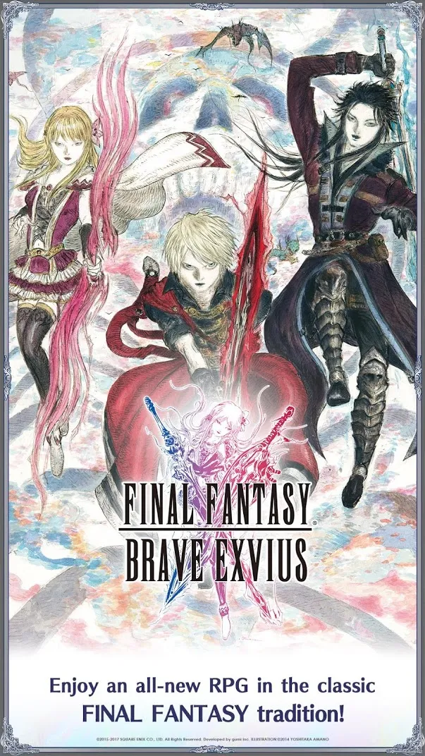 FINAL FANTASY BRAVE EXVIUS [мод: меню] Screenshot 1