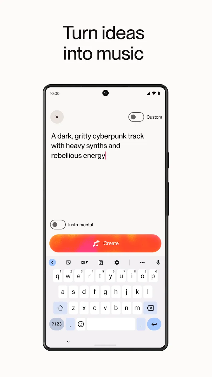 Suno – музыка с помощью ИИ v1.70.0 APK Screenshot 2