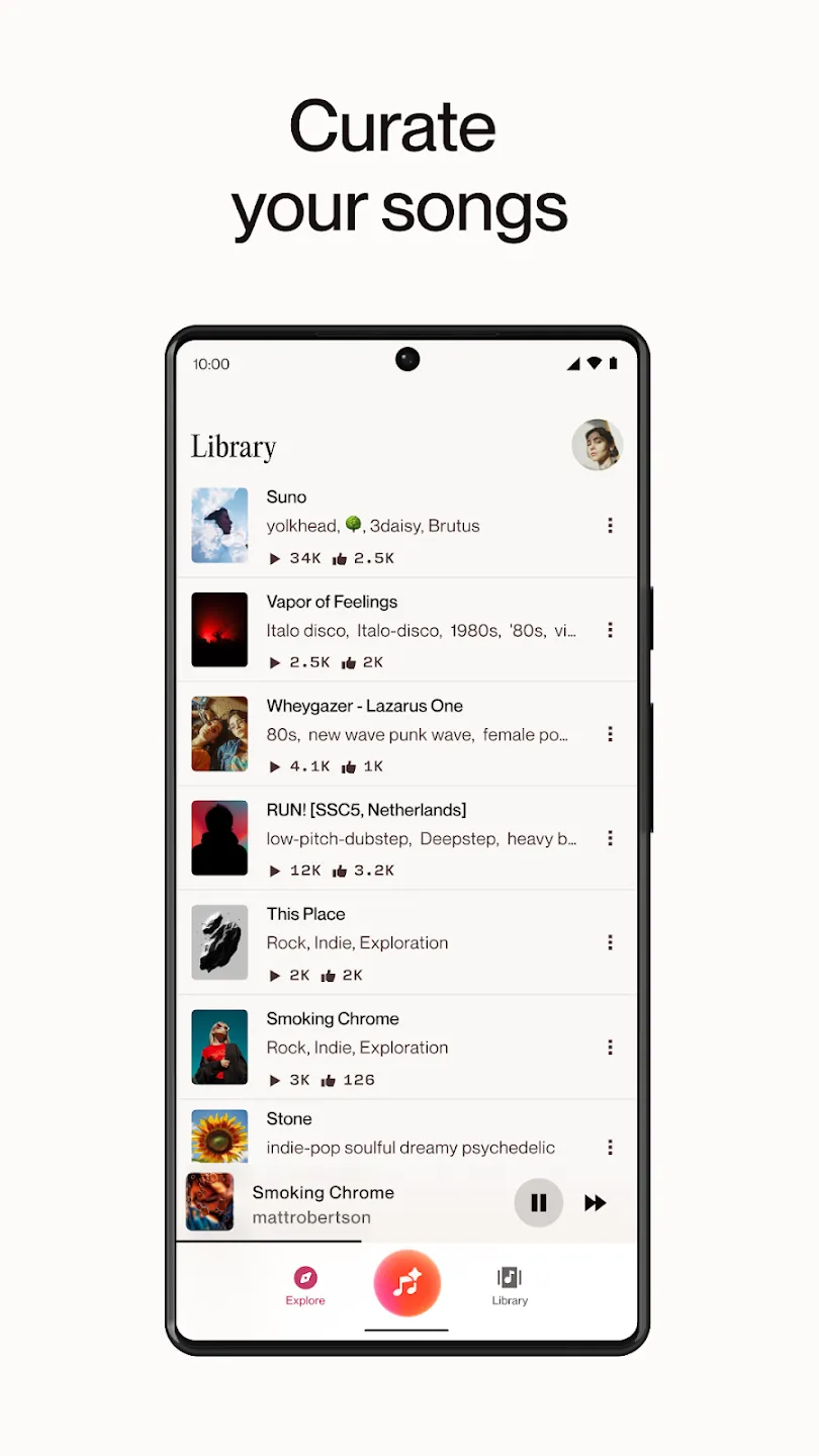 Suno – музыка с помощью ИИ v1.70.0 APK Screenshot 4