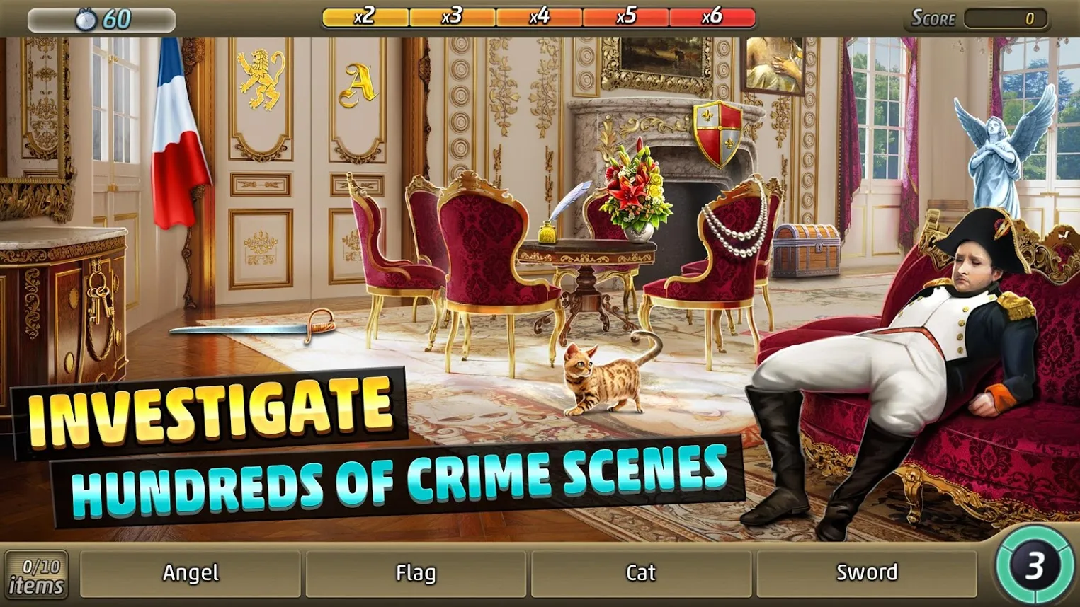 Criminal Case: Travel in Time [мод: много денег] Screenshot 1