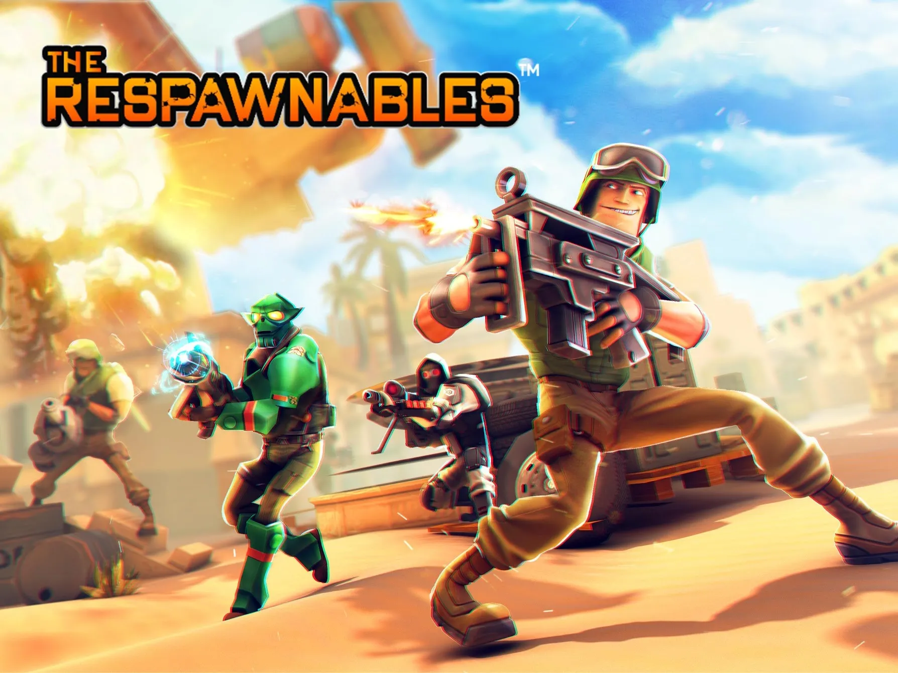 Respawnables – PvP Мультиплеер Стрелялки по Сети Screenshot 1