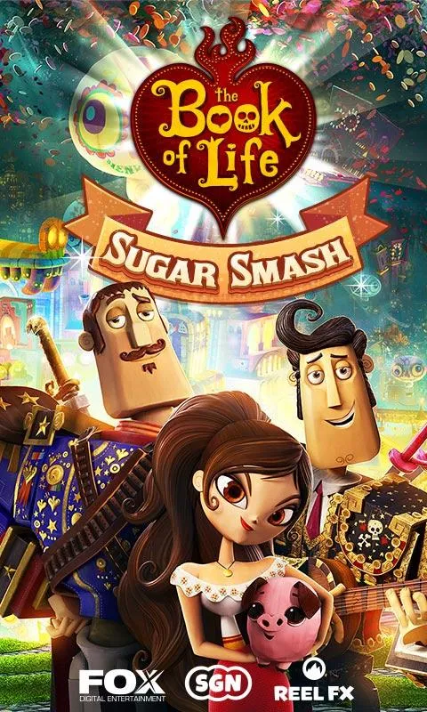 Sugar Smash: Book of Life [мод: много денег] Screenshot 1