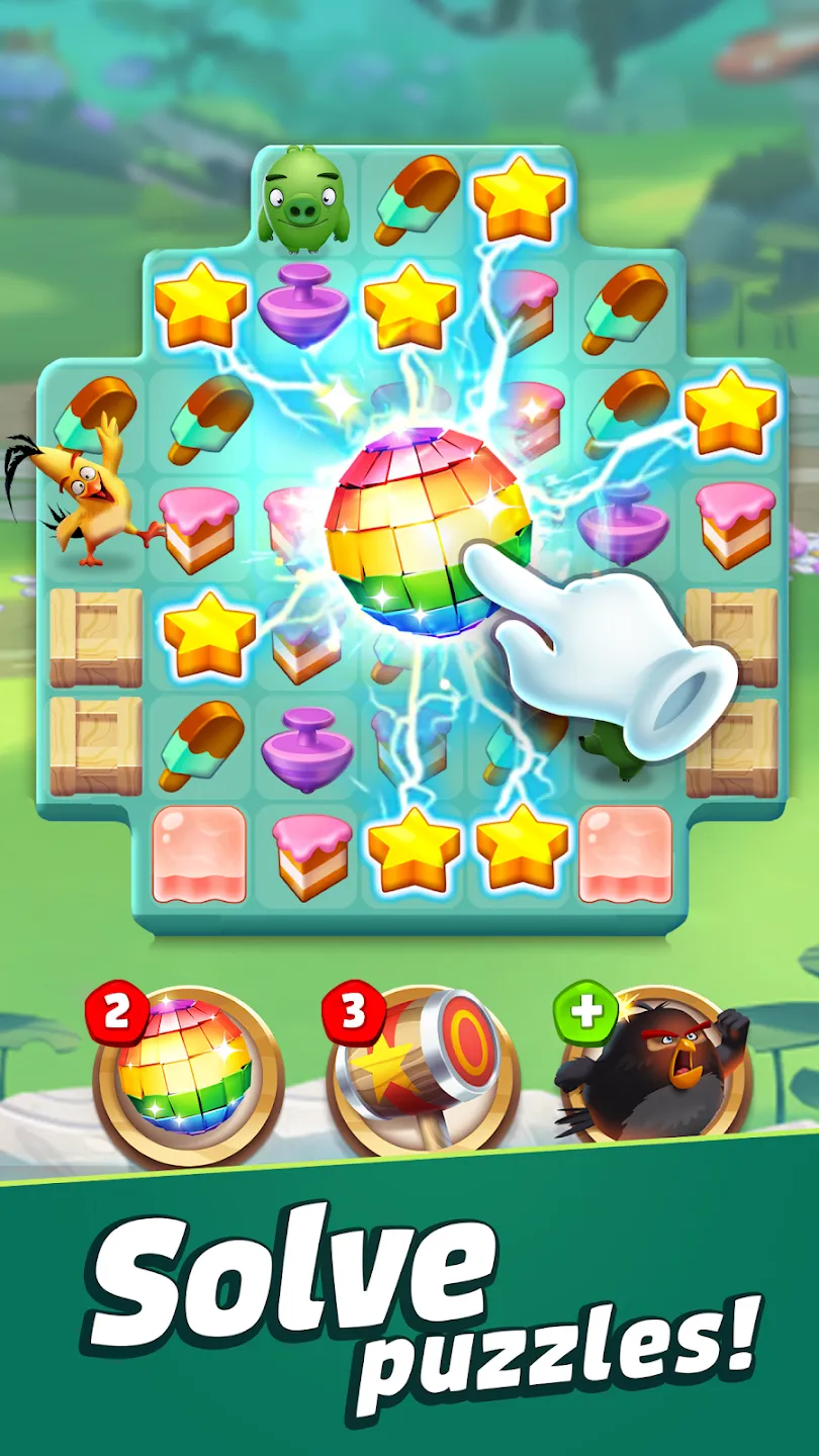 Angry Birds Match 3 v9.9.1 APK Мод (Много денег) Screenshot 1 Angry Birds Match 3 v9.9.1 APK Мод (Много денег) Screenshot 1