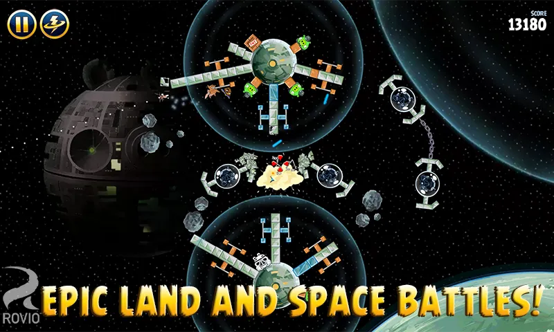 Angry Birds Star Wars HD [мод: много бонусов] Screenshot 4