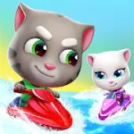 Скачать Аквабайк Говорящего Тома 2 [мод: много денег] на Андроид