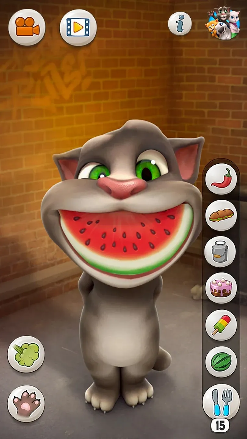 Говорящий Том v4.0.0.318 APK Мод (Много денег) Screenshot 5