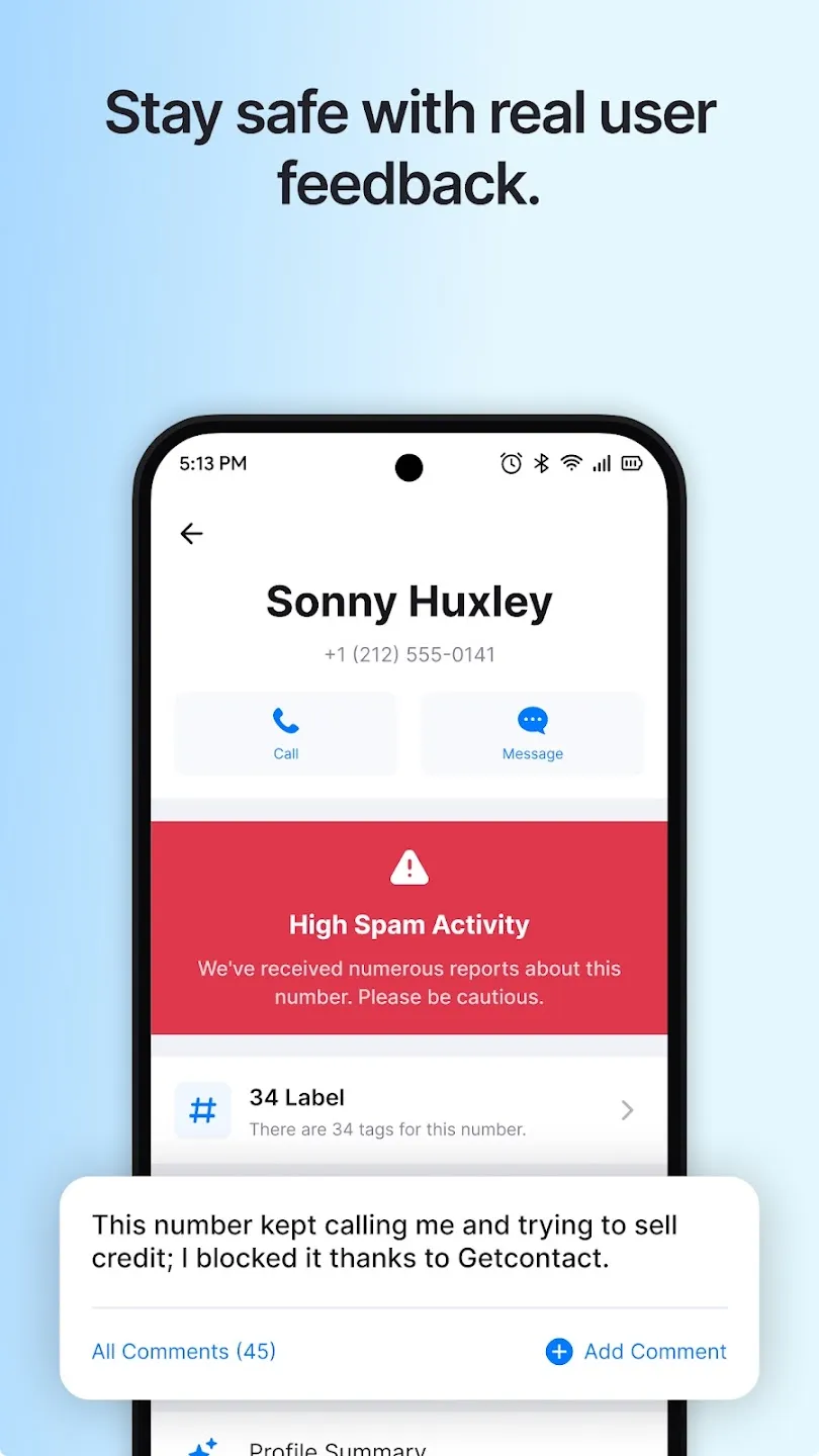 Getcontact v8.13.2 APK Мод (Без рекламы) Screenshot 5