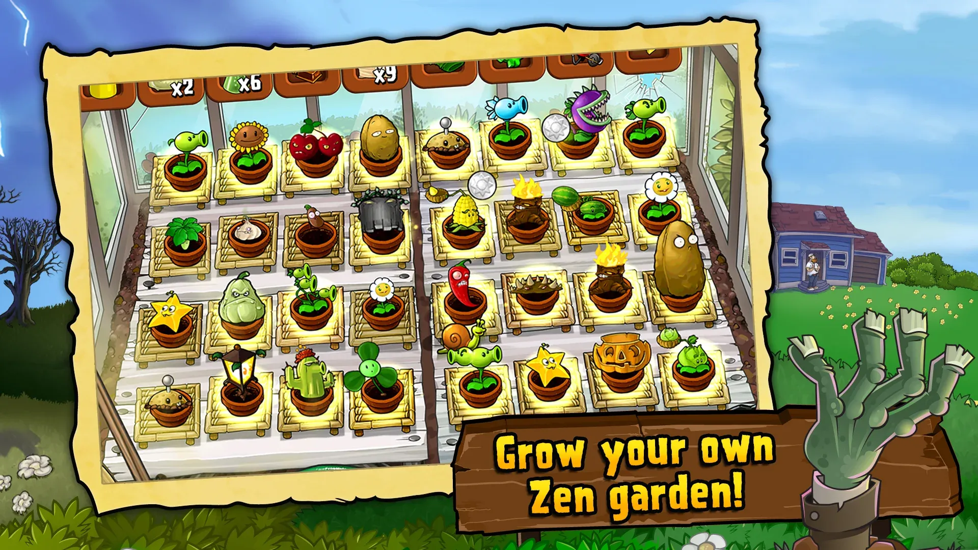 Plants vs. Zombies™ v3.16.0 APK Мод (Много денег) Screenshot 2