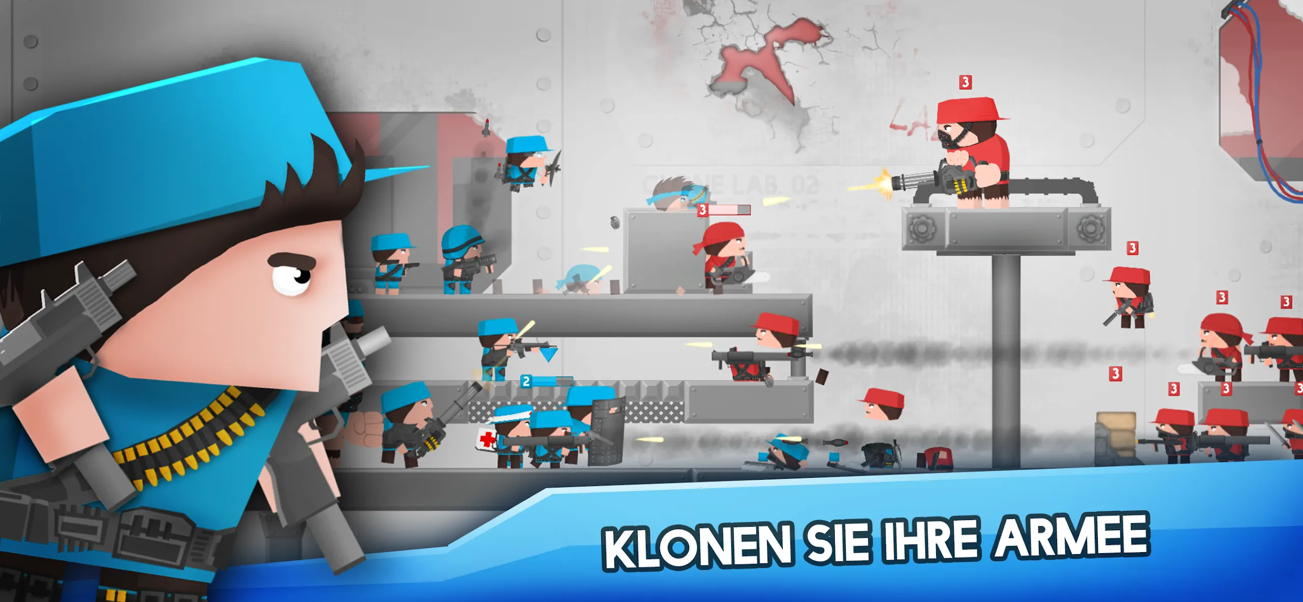 Clone Armies: Battle Game v10000.4.4 APK Мод (Меню, Много денег) Screenshot 2 Clone Armies: Battle Game v10000.4.4 APK Мод (Меню, Много денег) Screenshot 2