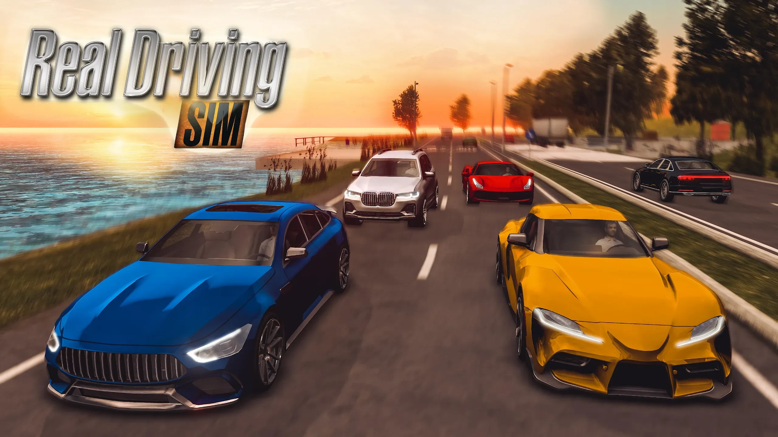 Real Driving Simulator v6.1.1 APK Мод (Много денег) Screenshot 1