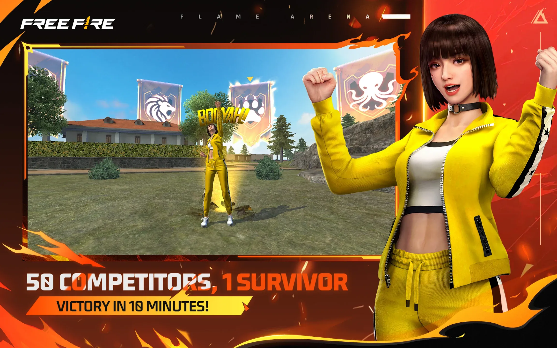 Free Fire v1.123.1 APK Мод (Мега Меню, Aim, ESP Line, Wall Hack, Antiban) Screenshot 2