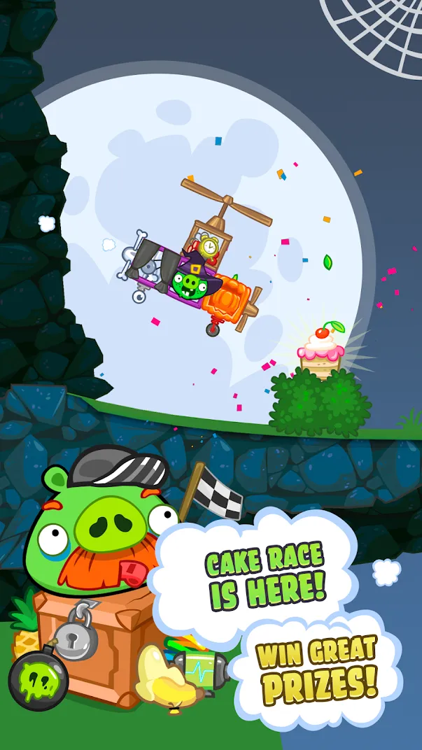 Bad Piggies HD v2.4.3379 APK Мод (Много денег) Screenshot 2