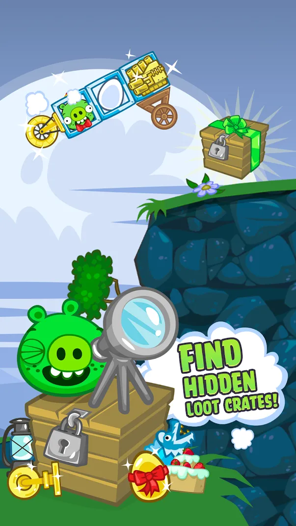 Bad Piggies HD v2.4.3379 APK Мод (Много денег) Screenshot 4