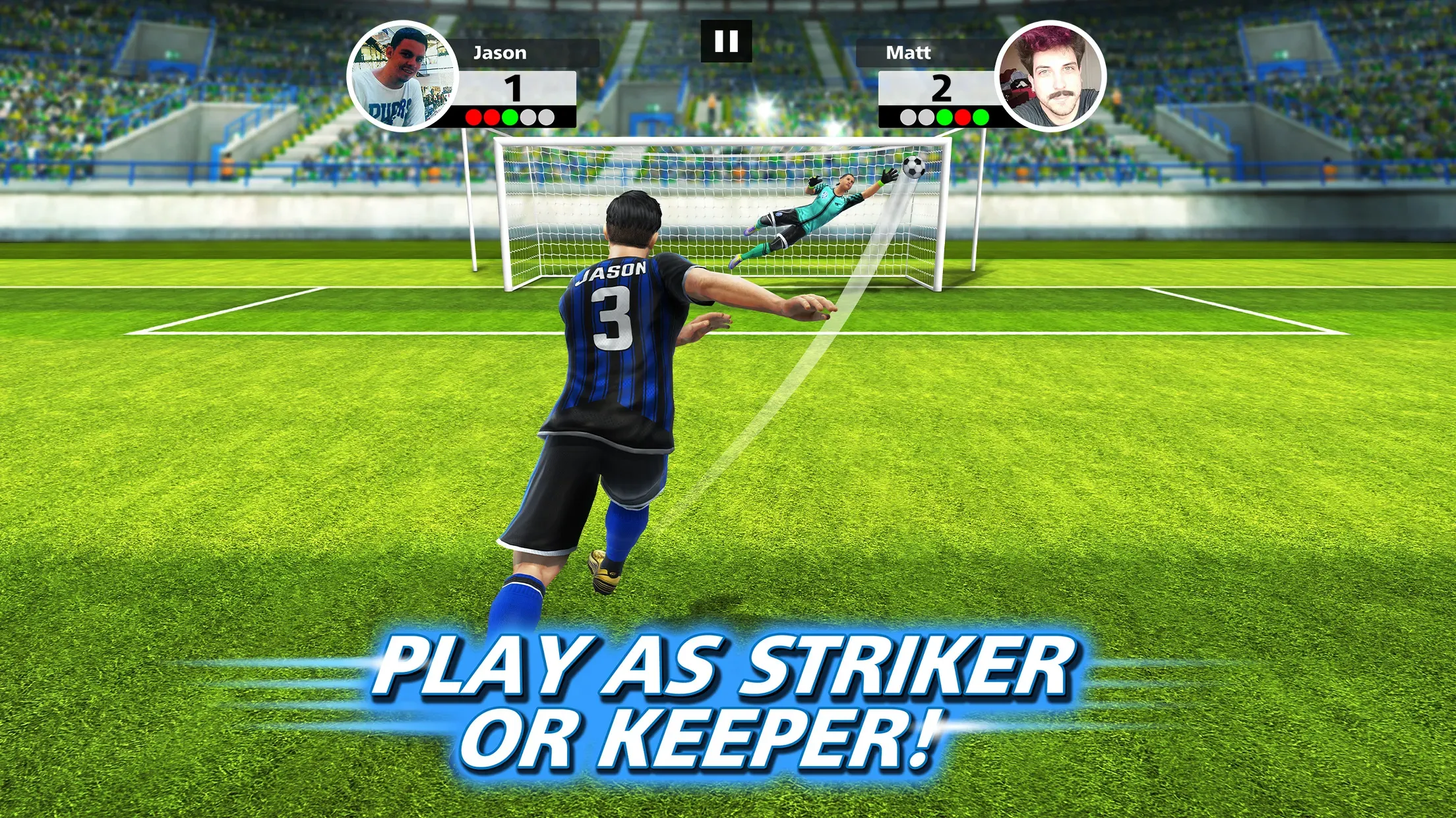 Football Strike: Online Soccer v1.60.1 APK Мод (Много денег) Screenshot 1 Football Strike: Online Soccer v1.60.1 APK Мод (Много денег) Screenshot 1