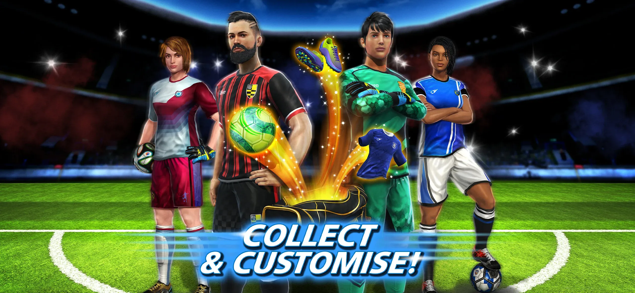 Football Strike: Online Soccer v1.60.1 APK Мод (Много денег) Screenshot 4 Football Strike: Online Soccer v1.60.1 APK Мод (Много денег) Screenshot 4