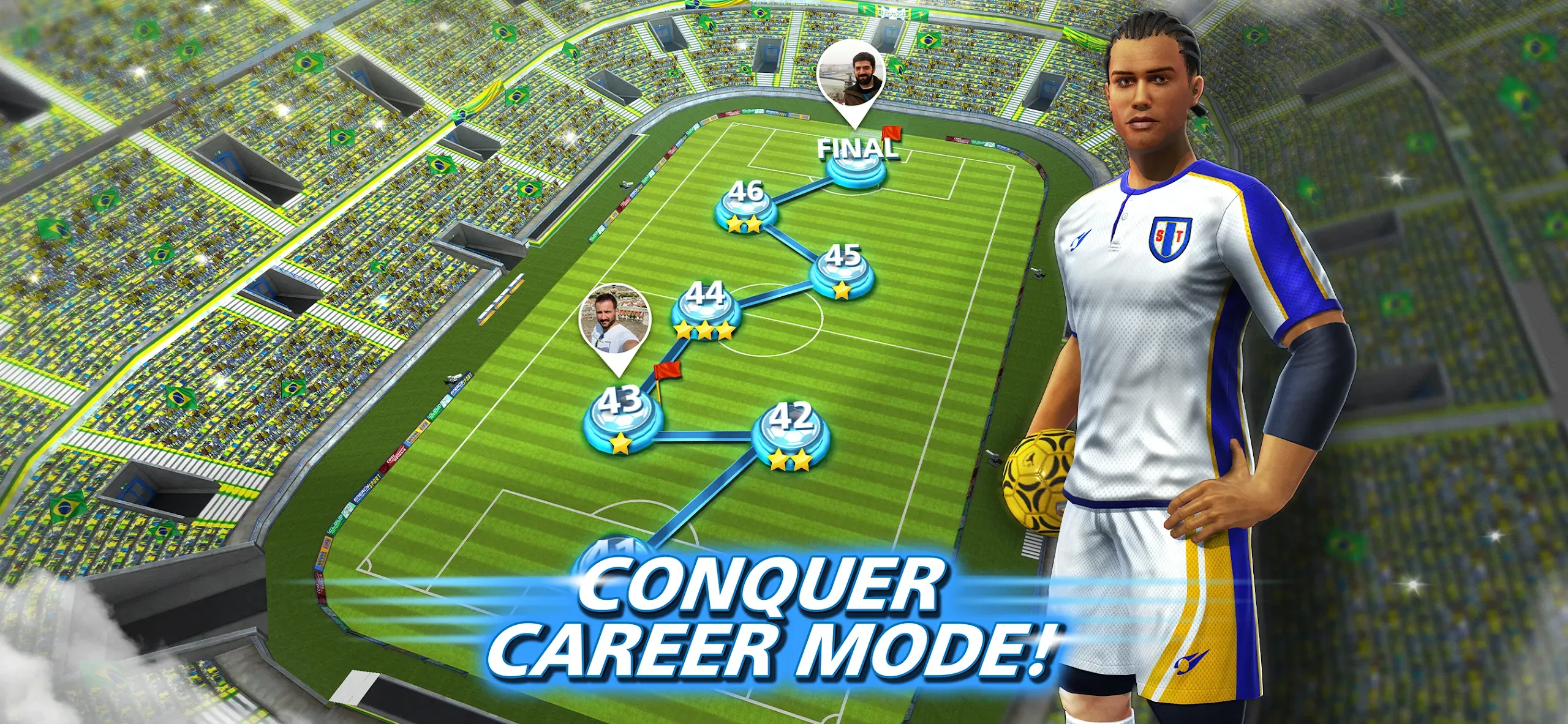 Football Strike: Online Soccer v1.60.1 APK Мод (Много денег) Screenshot 5