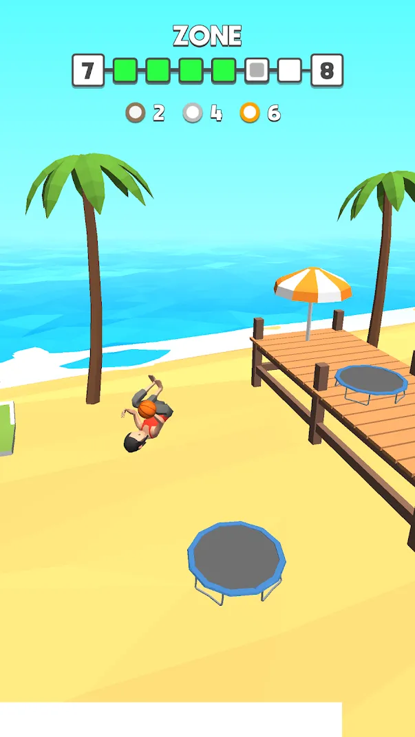 Flip Dunk [мод: много денег] Screenshot 4