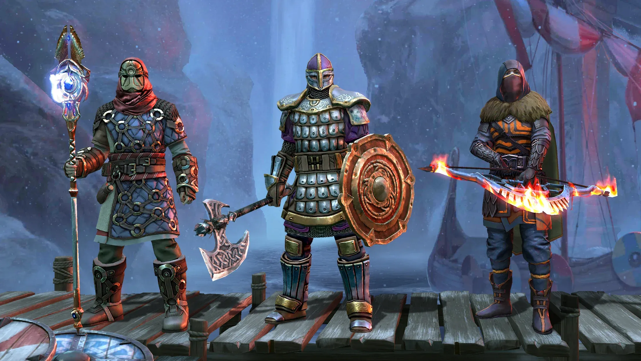 Frostborn: Action RPG v1.55.20.104405 APK Мод (Меню, 12+ функций) Screenshot 2