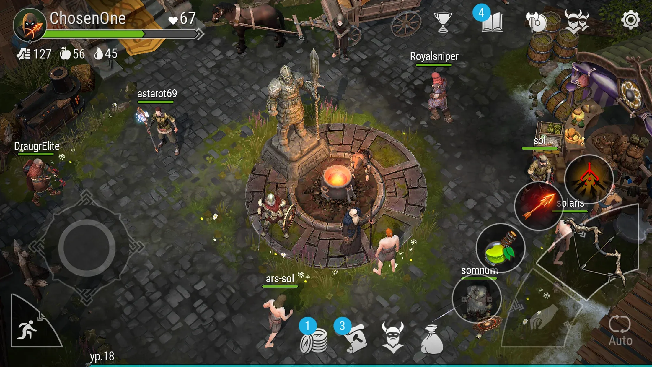 Frostborn: Action RPG v1.55.20.104405 APK Мод (Меню, 12+ функций) Screenshot 5