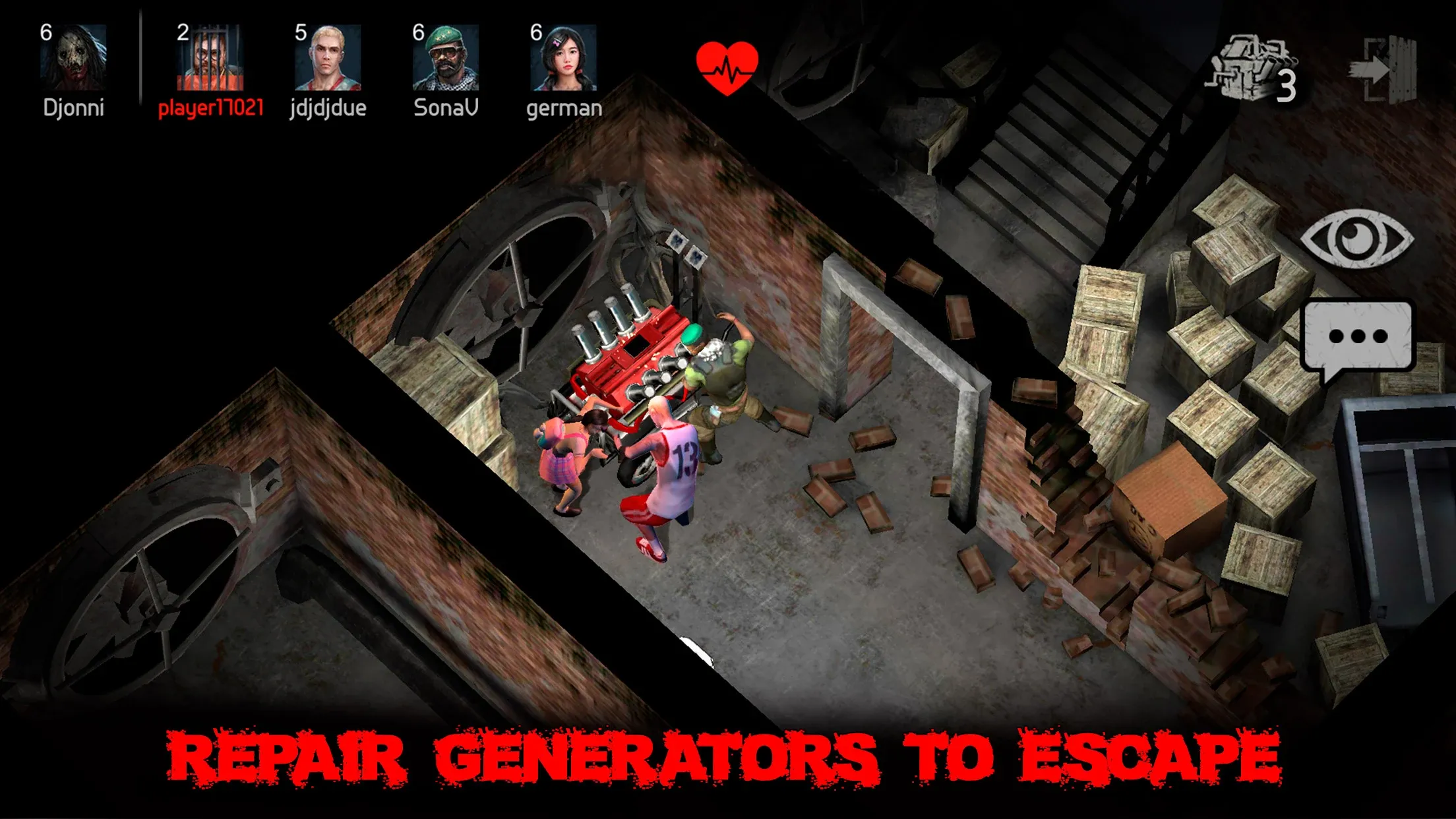 Horrorfield – Хоррор Выживание v1.9.8 APK Мод (Мега Меню) Screenshot 3