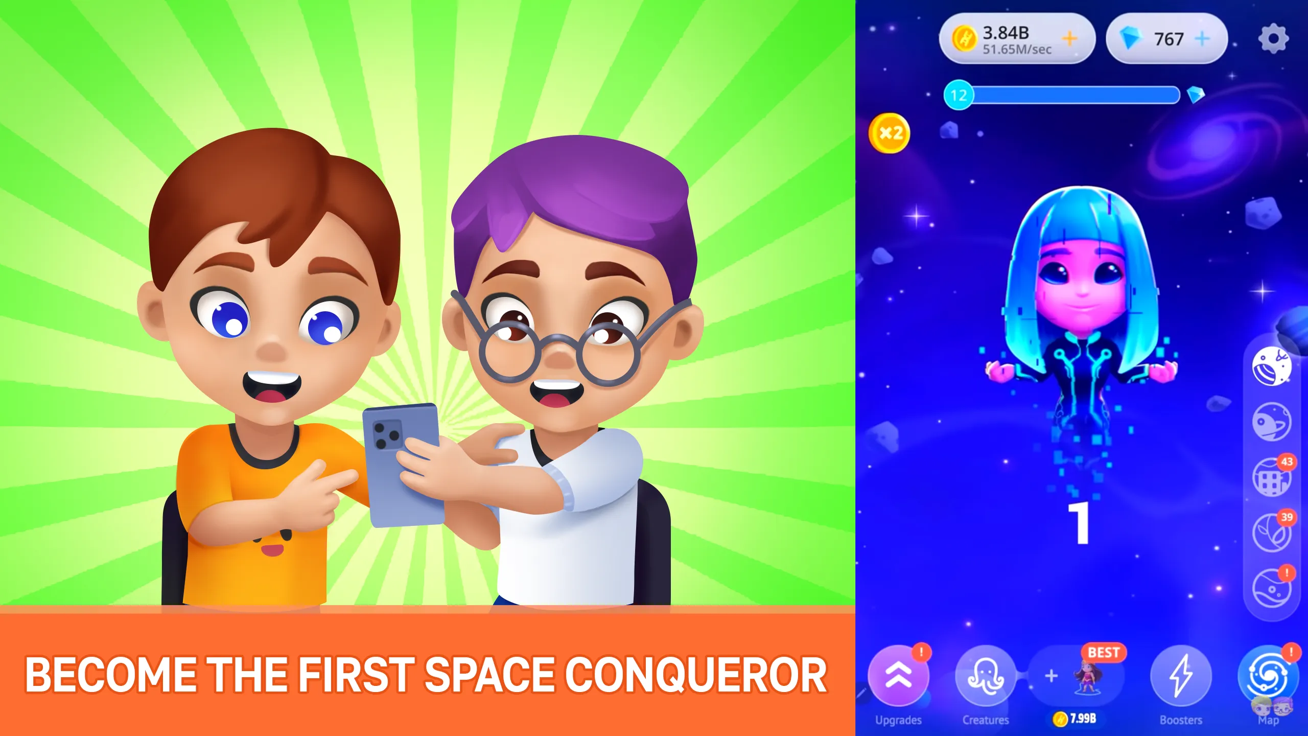 Эволюция Человека Кликер v1.9.40 APK Мод (Много денег) Screenshot 2 Эволюция Человека Кликер v1.9.40 APK Мод (Много денег) Screenshot 2