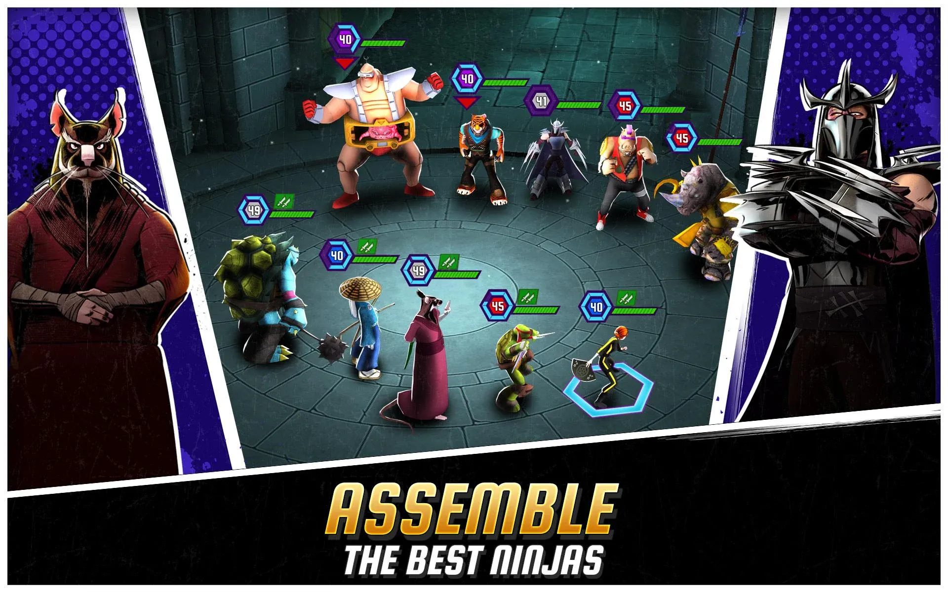 Черепашки-Ниндзя: Легенды v1.29.7 APK Мод (Много денег) Screenshot 1 Черепашки-Ниндзя: Легенды v1.29.7 APK Мод (Много денег) Screenshot 1