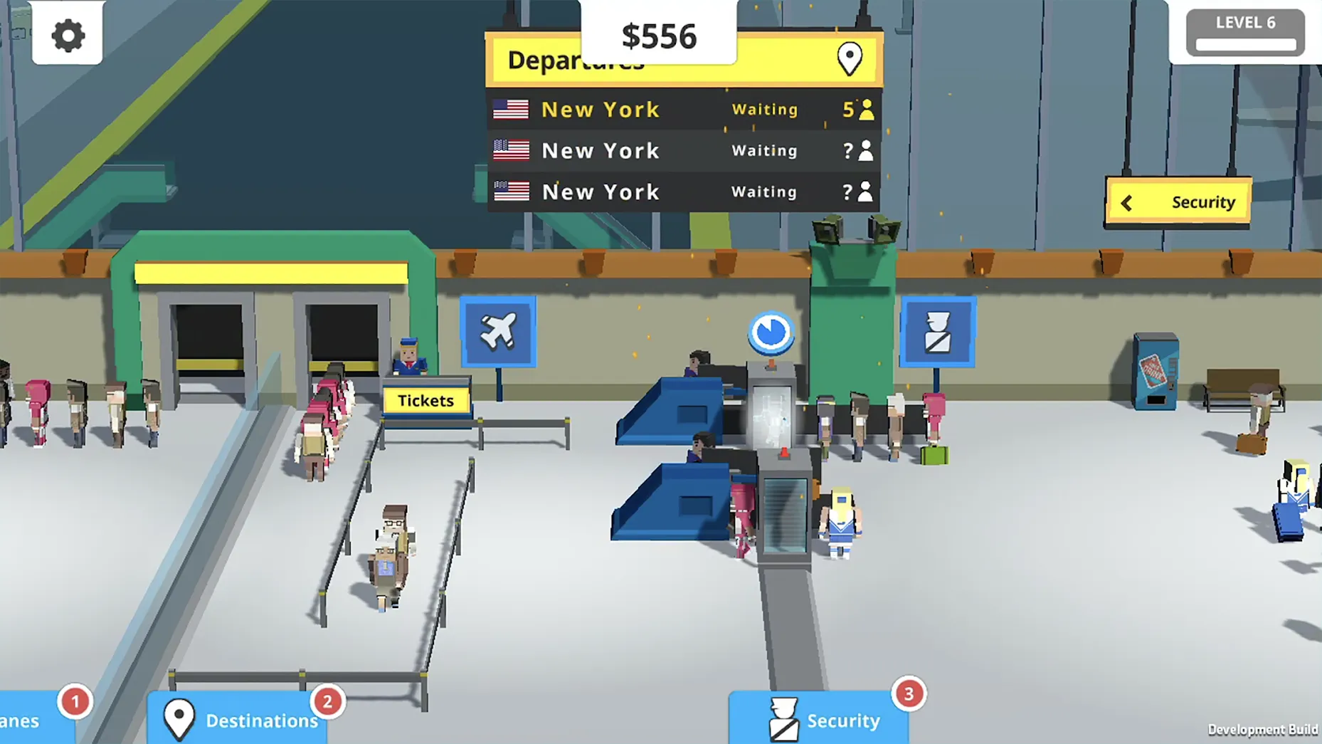 Idle Tap Airport [мод: бесплатные покупки] Screenshot 1
