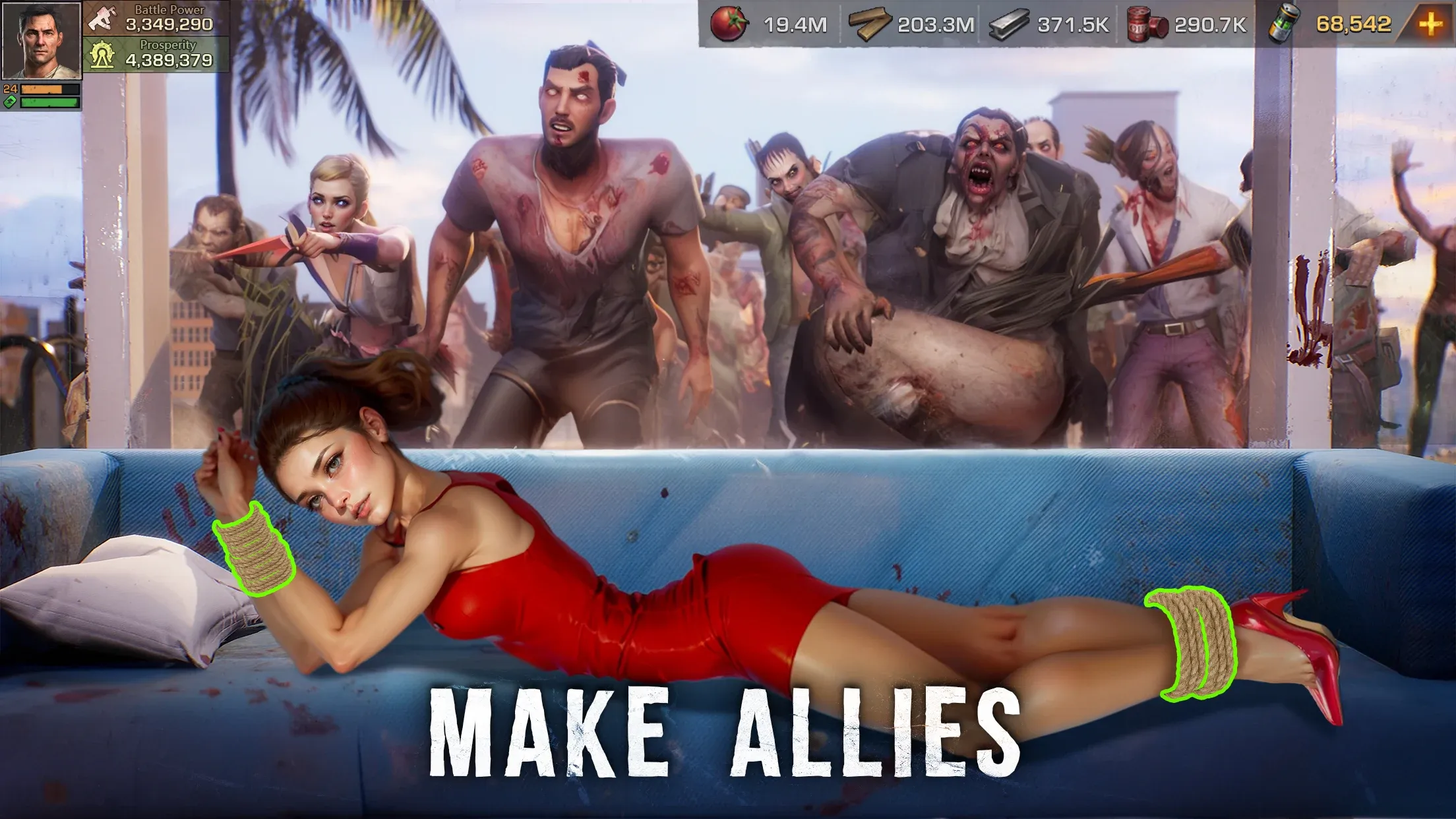 State of Survival: Zombie War v1.26.5 APK Мод (Меню, Режим бога, Один удар) Screenshot 2