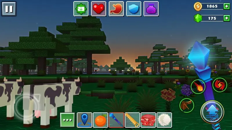 Мир кубов – Exploration Lite Craft [мод: много денег] Screenshot 2