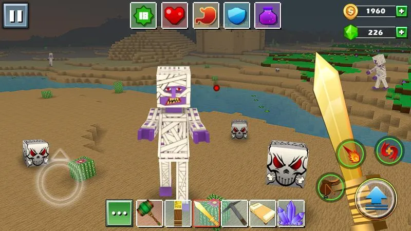 Мир кубов – Exploration Lite Craft [мод: много денег] Screenshot 4