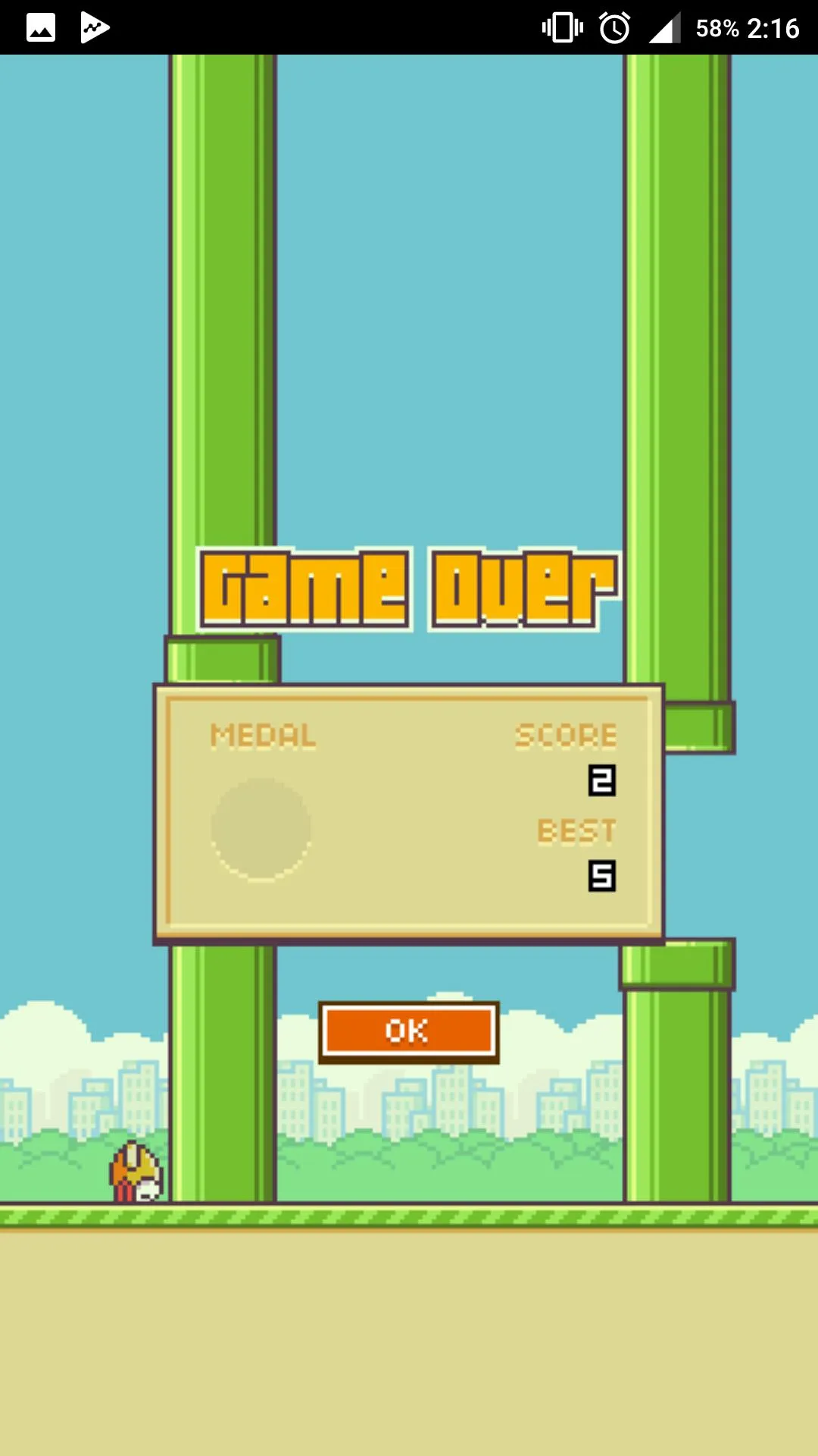 Flappy Bird v1.3 APK Мод (Много денег) Screenshot 3